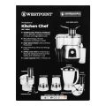 WESTPOINT FOOD FACTORY WF-7806 HEAVY DUTY ( 2 YEARS WARRANTY). 