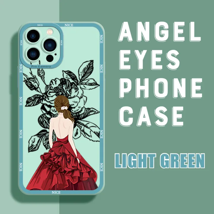 DEL%20for%20iPhone%2012%20Pro%20Max%20Back%20Cover%20Beautiful%20Girl%20Party%20Dress%20Phone%20Case%20Soft%20Rubber%20Camera%20Protection%20Design%20Mobile%20Cover%20-%20Image%202