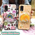 Back Cover Kickstand Phone Case For TCL T-Mobile Revvl V 2021/V 4G Waterproof Cartoon Glitter Skin feel silicone TPU. 