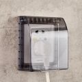 Self-Adhesive Waterproof Socket Protection, Anti-Dust Wall Mounted Cover, Socket Covers. 