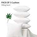 relaxsit Pack of 5 Home Decor Printed Cushion covers Sofa Cushions Sitting Cushion throw pillow size (Option with filling insert is in variton) 16" x 16" or 40 x 40. 