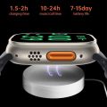 Advanced Version Ultra Smart Watch for Men Women 2.09" Big Screen Touch Bluetooth Call Sports Heart Rate Sleeping Monitoring Smartwatch New Series. 
