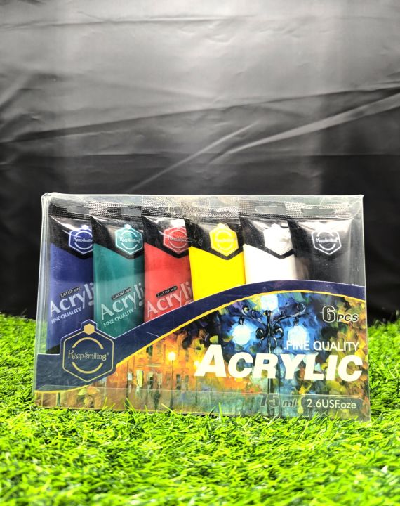 Keep%20Smiling%20Acrylic%20Paint%206%20Tubes%20Of%2075%20ml%20-%20Image%203