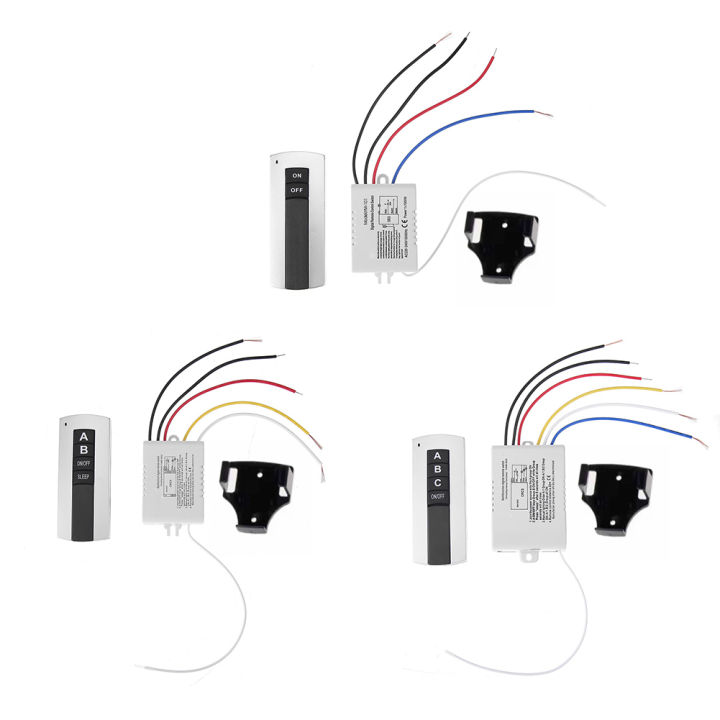 1/2/3/4 Channel On/off 220v Wireless Remote Control Switch | Daraz.pk