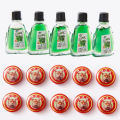 Clssic Oil Roll-on Tiger Essential Balm Refreshing Prevent Mosquitos Bites Relieve Dizziness Headaches Motion Sickness 3/12/15ml. 