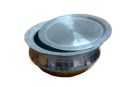 Small Cooking Pot Sauce Pan Degchi with Lid 1kg Cooking. 