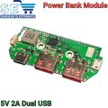 1A/2A 5V Single/Dual USB Power Bank Module 18650 Battery Charging Control Circuit. 