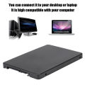 HDD Enclosure Mini Pcie/m SATA SSD to 2.5inch Adapter External Laptop Hard Drive Case. 