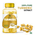 Turmeric Powder Capsules Organic Pills Capsules 500mg. 