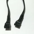 AC97 HD Audio Extension Cable Made of UL1007 22AWG Wire for Chassis Front Panel 50cm Male/Female or Female/Female. 