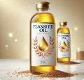 OILOU : Flaxseed Oil (Edible) Flax Seed Oil Alsi Seed Carrier Oil Cold-Pressed - 100% Pure & Organic. 