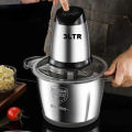 Chopper Machine - 3L Chopper - Kitchen Accessories - Hand Chopper - Blender Machine - Handblender - Meat Grinder - Grinder Machine - Chopper Machine Electric - Meat Chopper - Mixer - Food Processor - Qeema Machine - Electric Chopper - Vegetable Cutter.. 