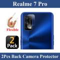 Realme 7 Pro Pack of 2 - Back Camera 9H Gorilla Flexible Protector. 