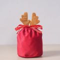 Santa Sacks Cloth Gift Bag Candy Handle Bag Christmas Tree Decorations For Home Table New Year 2023 Red Noel Xmas Presents. 