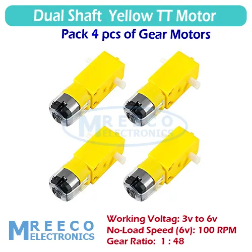 2/4/8%20Pcs%20Doble%20Shaft%205v%20Yellow%20TT%20Motor%20DC%20Gear%20Motor%20for%20DIY%20Projects%20By%20MREECO%20-%20Image%202