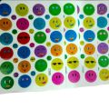 (Pack of 5 ) Smiley Faces, Multicolor Shape Stickers Faces, Multicolor Shape Stickers. 