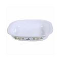 CORELLE® 2.83L Oblong Baking Dish w/ Plastic Lid. 