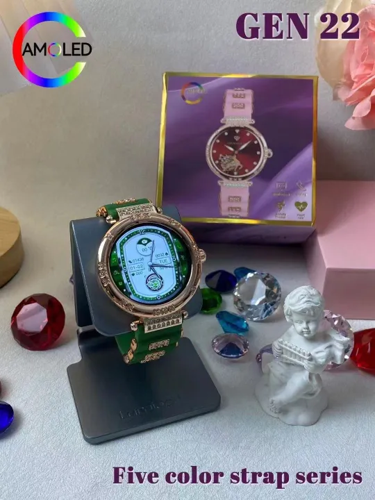 New%20Gen%2022%20Ladies%20Smart%20Watch%20-%20AMOLED%20Display%20-%20Diamond%20Designed%20Strap%20-%20Image%205