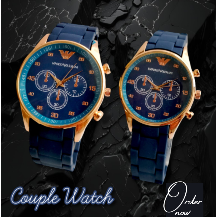 COUPLE%20WATCH%20EMPORIO%20ARMANI%20RUBBER%20CHAIN%20&%20PUSH%20BUTTON%20LOCK%20DECENT%20LOOKS%20(with%20free%20normal%20box).%20-%20Image%204
