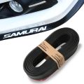 New 2.5 m Samurai Universal Bumper Lip -Black-. 