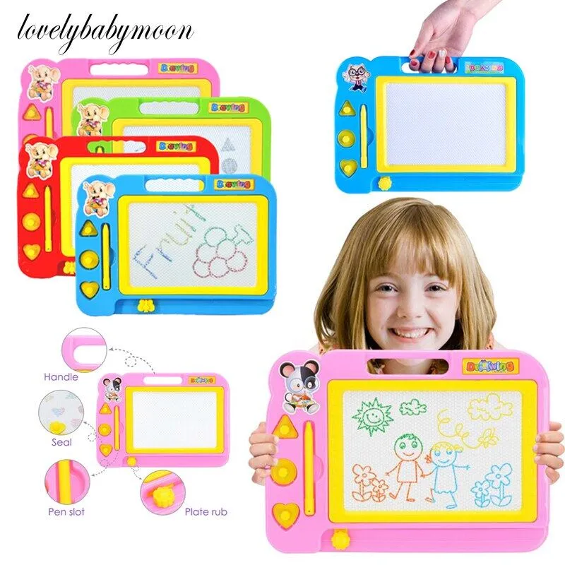 Magnetic Learning Drawing Board Erasable Doodle Board Educational - Main Image