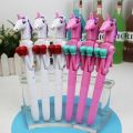01 Pc Boxing Gel Pen - Unicorn Fighting Parrot/ Birds Emoji pens. 