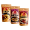 EL The Cook Restaurant Masala Paste Value Combo | Peshawari Tandoori, Mughlai Tikka & Nizami Biryani Marinade for Chicken, Fish, Veggies at Home | 50g pack Serves 4-5 | Ready to Cook | Pack of 3. 