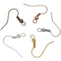 Earring Hooks Base For Jewelry Making 100\Pcs GOLD. 