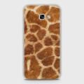 Samsung A7 2017 (A720) Cover - SkinLee HQ Hybrid Case (Soft) - Furry Giraffe Texture - SKINLEE-404-1-130-39. 