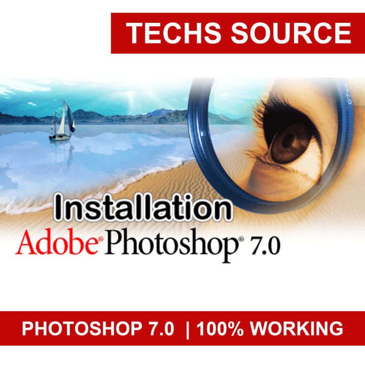 Photoshop 7 Software by Techs Source