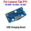 USB Charging Port Connector Charge Dock Board LCD Display Mainboard Flex Cable For Lenovo Tab P11 TB-J606F TB-J606L TB-J606. 