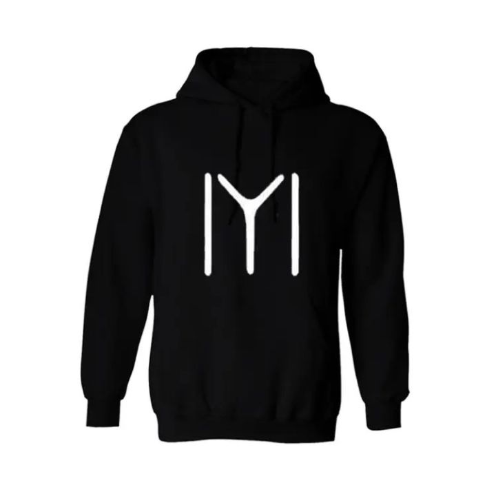 Black Ertugrul Kayi Tribe Printed Fleece Full Sleeves Pull Over Hoodie For Men And Women