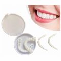 Snap On Smile Teeth Braces Invisible Veneer Aligner Natural White Cosmetic Teeth Cover Transparent Dental Veneer Perfect Smile Teeth Corrector and Instant Gap Filler. 