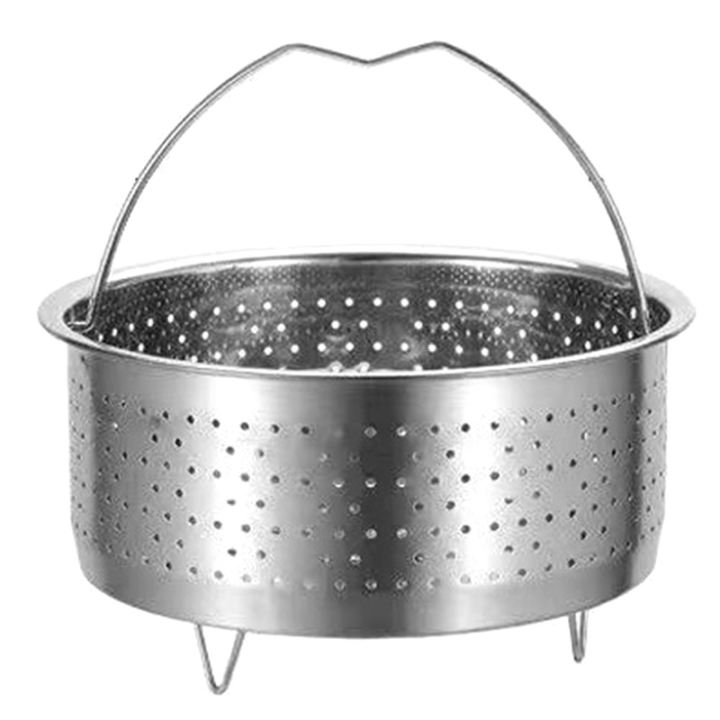 Stainless Steel Steamer Basket for Instant Cooker with Handle Pressure Cooker Rice Steamer