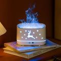 Deer Air Humidifier - Electric USB 300ml 2 In 1 Flame Air Freshner - Air Purifier for Room and Car. 