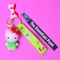 Hello kitty keychain (multiple variants) - soft pvc keychain for kids (girls and boys) - bag hanging accessories / keyring. 