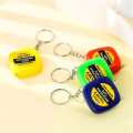 3 Feet Length Inches Tape Keychain Ruler Portable Mini Metal Tape Measure With Keychain Square Multicolor Children Height Ruler. 