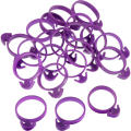 10 Fixed Rubber Leaks Lashing DIY Tool Rings Ties Pastry Piping Silicone Bag Pieces. 