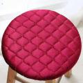 Small round stool cover Falai velvet plush seat cushion chair cover lift chair stool cushion cover round stool cover. 