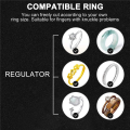 for Loose Rings Invisible Ring Guard Clip Transparent Silicone Sizer Tightener Resizer 4 Sizes. 