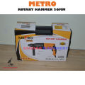 Rotary Hammer Hilti Drill Machine 26MM, Triple Function Rotary Drill Machine with Drill Bits and accessories. 