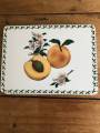 Tablemats By Maxwell & Williams Orchard Fruits Pack Of 6 (Imported from U.K.). 