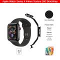 Apple. Watch Series 4 44mm Skin/Wrap 360 Protection Carbon fiber/ Matte Fix Cutting Lamination Protection Sheet. 