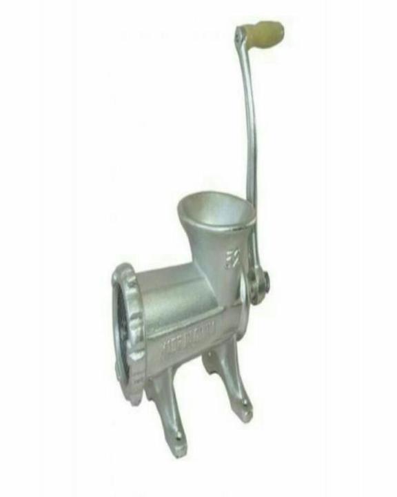 Handheld Meat Mincing Mill - Silver