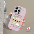 Trendy Cute Pop Mart Labubu Case For Redmi 10C 13C 9T 12 9C 12C 9 10A 9A Note 12 9 10 11s 13 11 10s Pro Max Poco X3 Nfc M3 M6 X6 Pro Mi 11 12 Cartoon Couple Luxury Metal Lens Cover. 