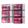 Deer Eraser (ER-40) - 6 Pcs Special Packing | Premium Quality Erasers for Precision Erasing. 