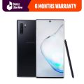 Samsung Galaxy Note 10+, 12GB 256GB, Black - Non PTA Used - Daraz Like New Phones (Mobile Phones)- With Charger & Cover. 