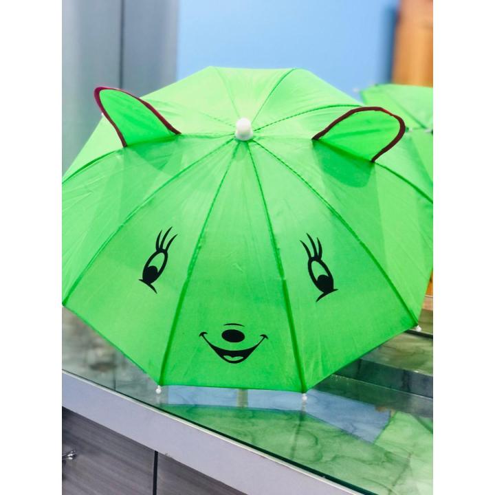 Small Kids Cartoon Umbrella - Multi colour small size (Random Shape/Design)
