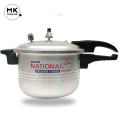 National Pressure Cooker – Premium Grooved Aluminum Cooker for Efficient Everyday Cooking | High-Quality & Durable Design. 
