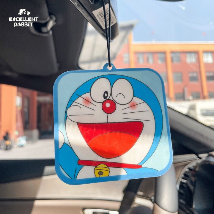 Doraemon car incense stick car long-lasting light fragrance fragrance piece car deodorant machine cat cartoon pendant decoration